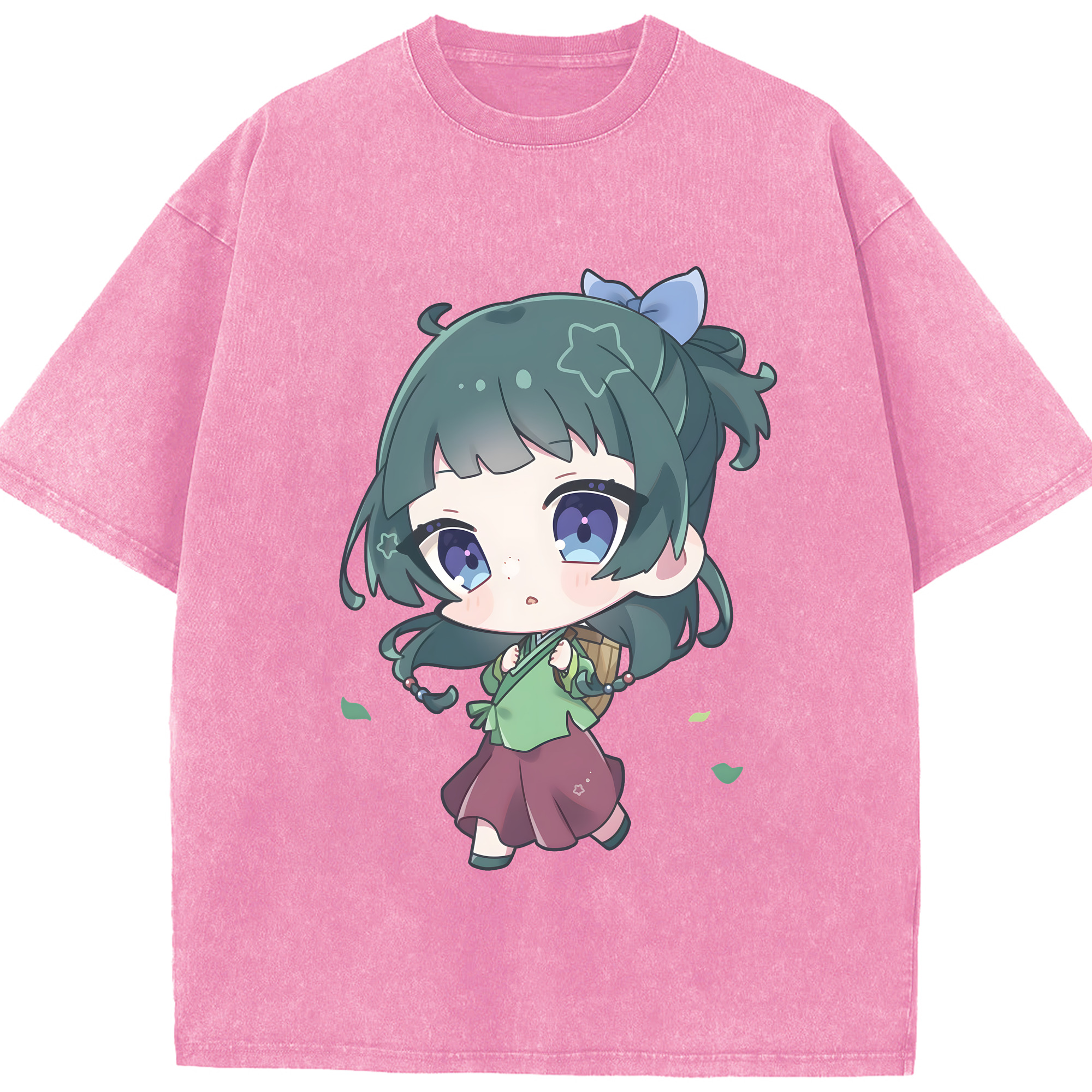 （画像用） 薬屋のひとりごと The Apothecary Diaries 綿100% ヴィンテージ風 半袖Tシャツ（フロントプリント）
